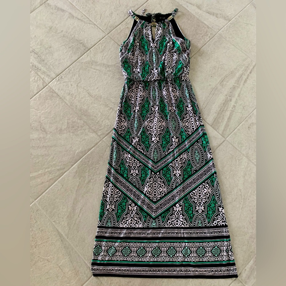 White House Black Market Small long Dress